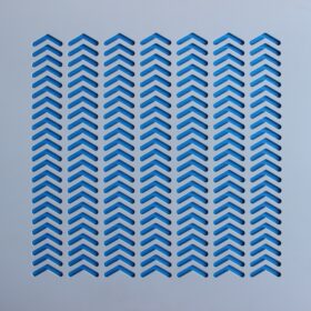 25 x 7 Arrow slot pattern 2